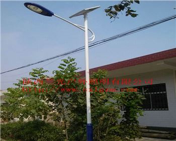 陜西太陽能路燈案例-寶雞扶風(fēng)縣