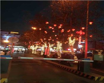 甘肅西安唐都醫(yī)院2019春節(jié)幾日亮化布置