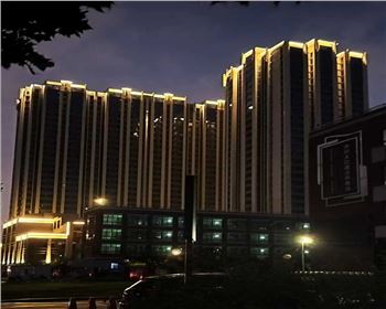 甘肅西安蔚來熙語樓體亮化工程